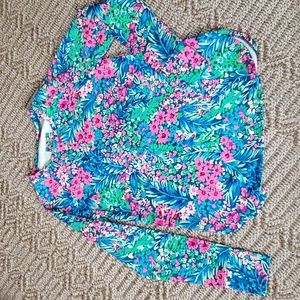 Lilly Pulitzer xs long sleeve luxletic top